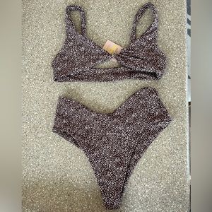 NWT Skatie two piece bikini size M